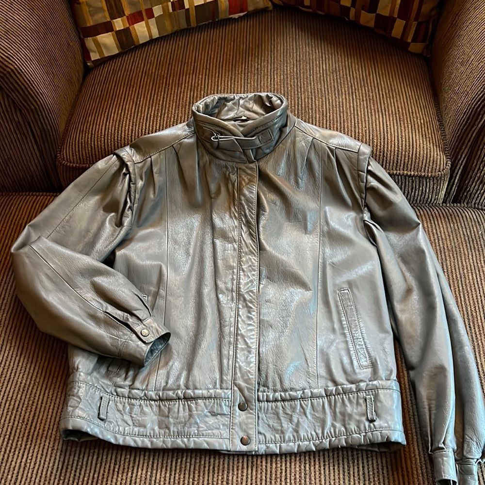 Leather jacket